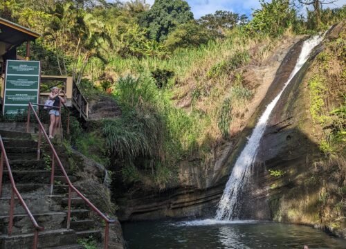 Visit Grenada's beautiful waterfalls, rainforest trails, lakes, and scenic viewpoints.